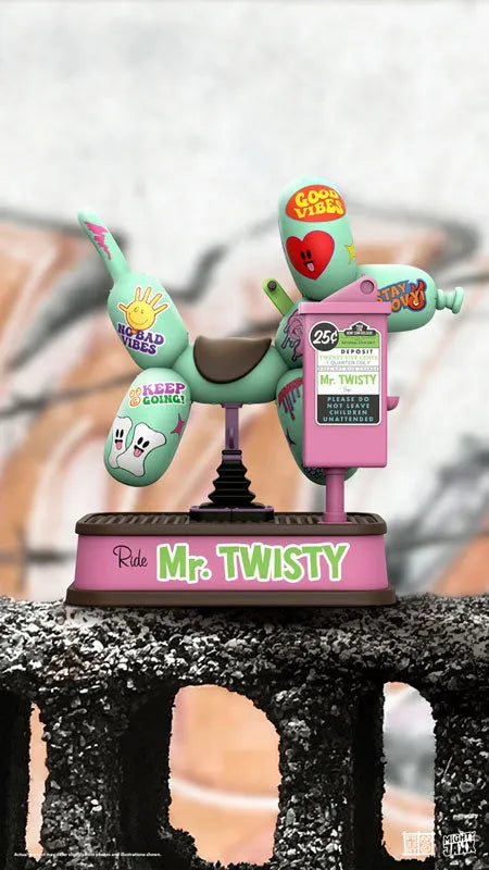 Mr. Twisty by Jason Freeny 9 Inch Vinyl Figureㅤ – Mighty Jaxx – ActionFigureBrasil