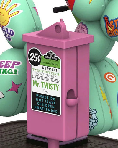 Mr. Twisty by Jason Freeny 9 Inch Vinyl Figureㅤ – Mighty Jaxx – ActionFigureBrasil — acessórios