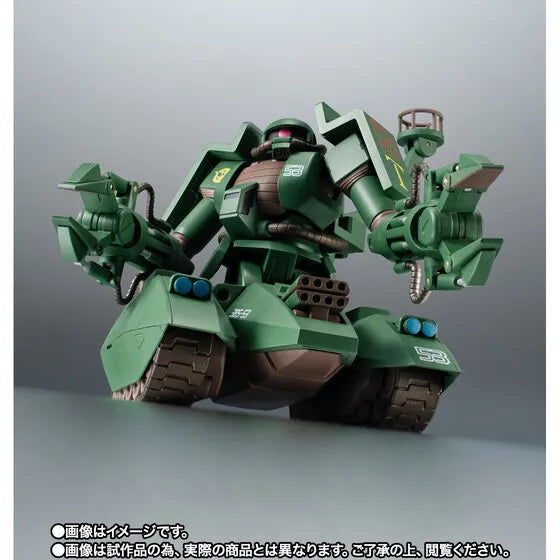 MSV Mobile Suit Variations - MS-06V-6 Zaku Tank Green Macaque - Robot Damashii - Robot Damashii <Side MS> - Ver. A.N.I.M.E. (Bandai Spirits) [Shop Exclusive]ㅤ – Bandai Spirits – ActionFigureBrasil