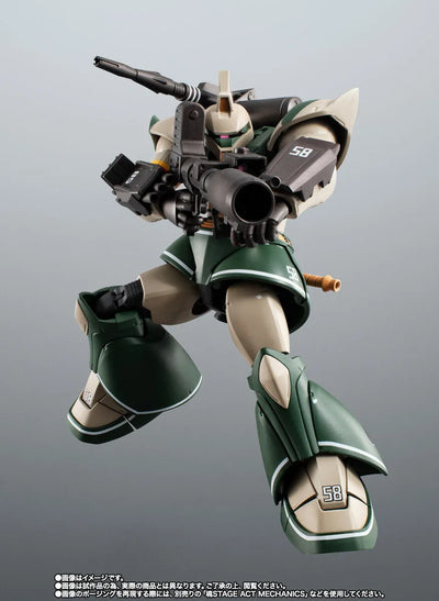 MSV - MS-14C Gelgoog Cannon - Robot Spirits - Robot Spirits <Side MS> - Robot Spirits ver. A.N.I.M.E. - Thomas Kurtz Custom (Bandai Spirits) [Shop Exclusive]ㅤ – Bandai Spirits – ActionFigureBrasil — com base expositora