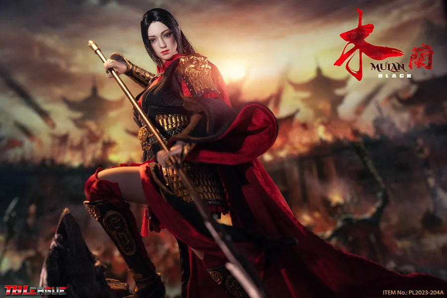 Mulan - Black Outfit - 1/6 (TBLeague)ㅤ – TBLeague – ActionFigureBrasil