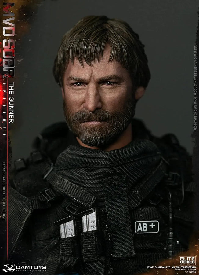 MVD SOBR - The Gunner - 1/6 - No.78095 (DAMTOYS)ㅤ – DAMTOYS – ActionFigureBrasil