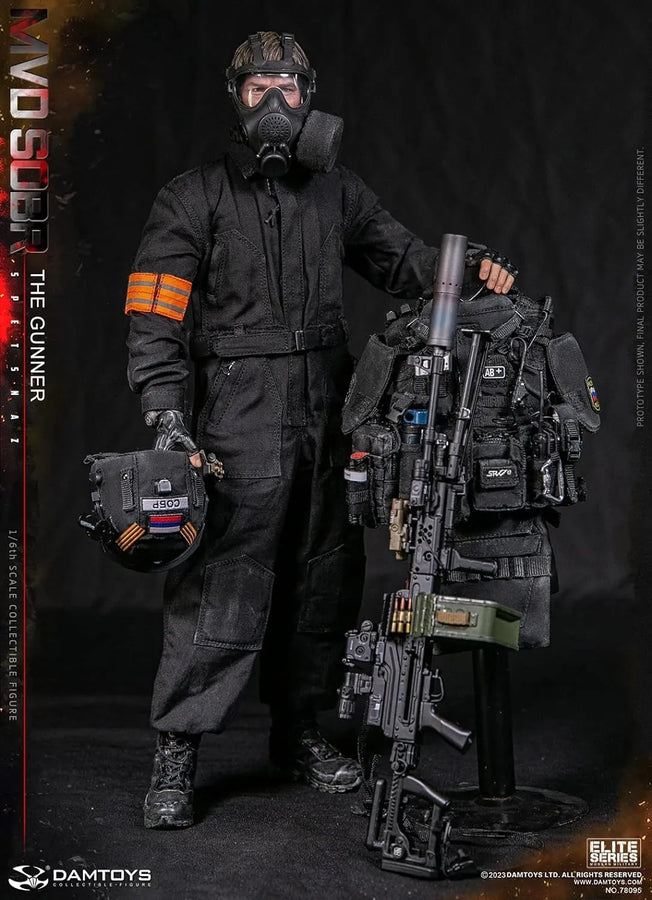MVD SOBR - The Gunner - 1/6 - No.78095 (DAMTOYS)ㅤ – DAMTOYS – ActionFigureBrasil