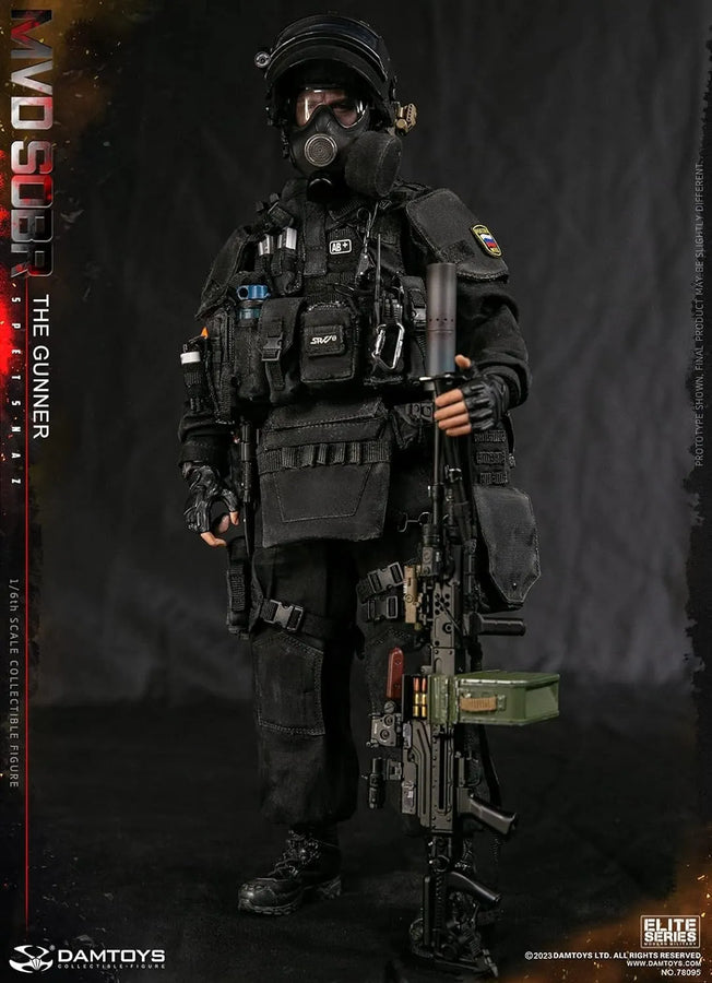 MVD SOBR - The Gunner - 1/6 - No.78095 (DAMTOYS)ㅤ – DAMTOYS – ActionFigureBrasil