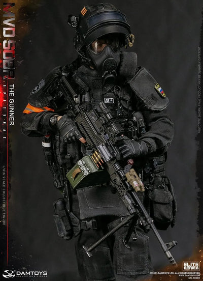 MVD SOBR - The Gunner - 1/6 - No.78095 (DAMTOYS)ㅤ – DAMTOYS – ActionFigureBrasil — com base expositora