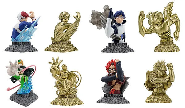 My Hero Academia - Bust Up Heroes 2 - BOX - Set of 8 (CANDY TOY)ㅤ – Takara Tomy – ActionFigureBrasil