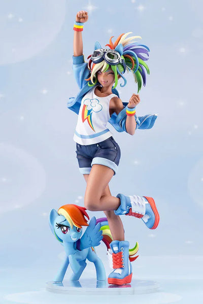 My Little Pony - Rainbow Dash - My Little Pony Bishoujo Series - 1/7 (Kotobukiya)ㅤ – Kotobukiya – ActionFigureBrasil — ângulo diferente
