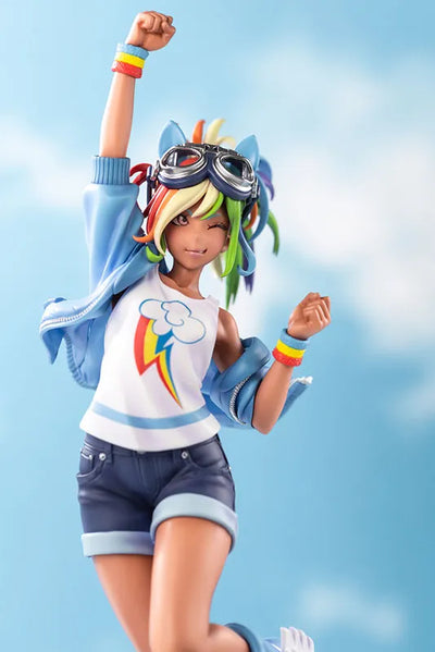 My Little Pony - Rainbow Dash - My Little Pony Bishoujo Series - 1/7 (Kotobukiya)ㅤ – Kotobukiya – ActionFigureBrasil — com base expositora