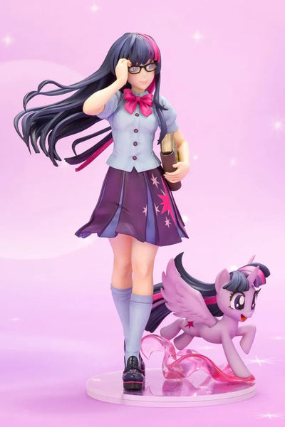 My Little Pony - Twilight Sparkle - Bishoujo Statue - My Little Pony Bishoujo Series - 1/7 (Kotobukiya)ㅤ – Kotobukiya – ActionFigureBrasil — ângulo diferente