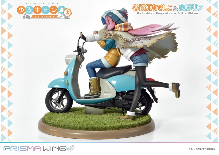 Nadeshiko Kagamihara & Rin Shima (Bonus Version) Laid-Back Camp – Prime1Studio – ActionFigure Brasil