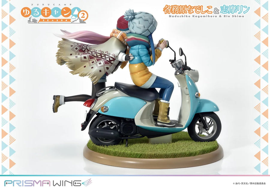 Nadeshiko Kagamihara & Rin Shima (Bonus Version) Laid-Back Camp – Prime1Studio – ActionFigure Brasil