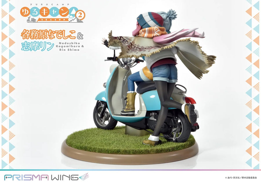 Nadeshiko Kagamihara & Rin Shima (Bonus Version) Laid-Back Camp – Prime1Studio – ActionFigure Brasil