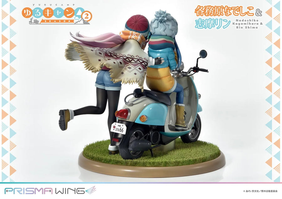 Nadeshiko Kagamihara & Rin Shima (Bonus Version) Laid-Back Camp – Prime1Studio – ActionFigure Brasil