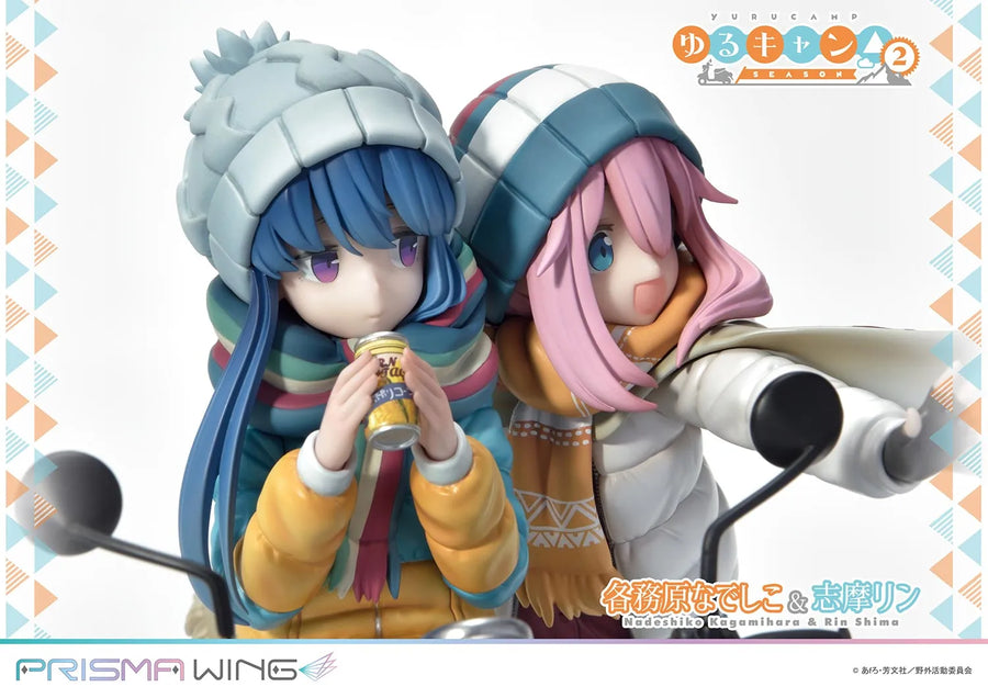 Nadeshiko Kagamihara & Rin Shima (Bonus Version) Laid-Back Camp – Prime1Studio – ActionFigure Brasil