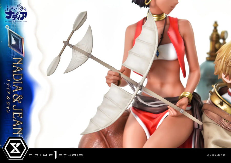 NADIA & JEAN (Bonus Version) THE SECRET OF BLUE WATER NADIA – Prime1Studio – ActionFigure Brasil
