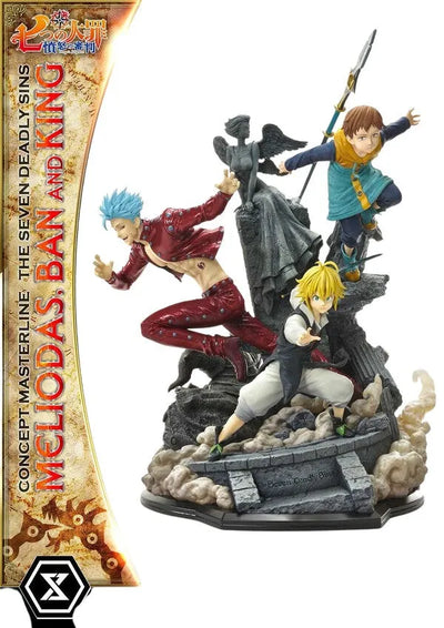 Nanatsu no Taizai: Fundo no Shinpan - Ban - King - Meliodas - Concept Masterline (CMNTZ-01) - 1/6 (Prime 1 Studio)ㅤ – Prime 1 Studio – ActionFigureBrasil