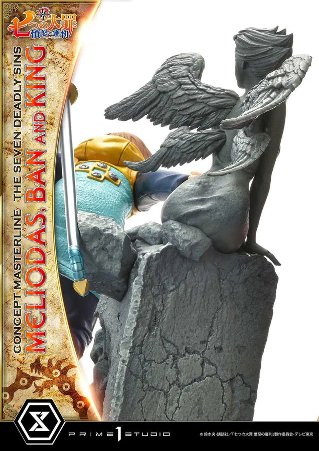 Nanatsu no Taizai: Fundo no Shinpan - Ban - King - Meliodas - Concept Masterline (CMNTZ-01) - 1/6 (Prime 1 Studio)ㅤ – Prime 1 Studio – ActionFigureBrasil
