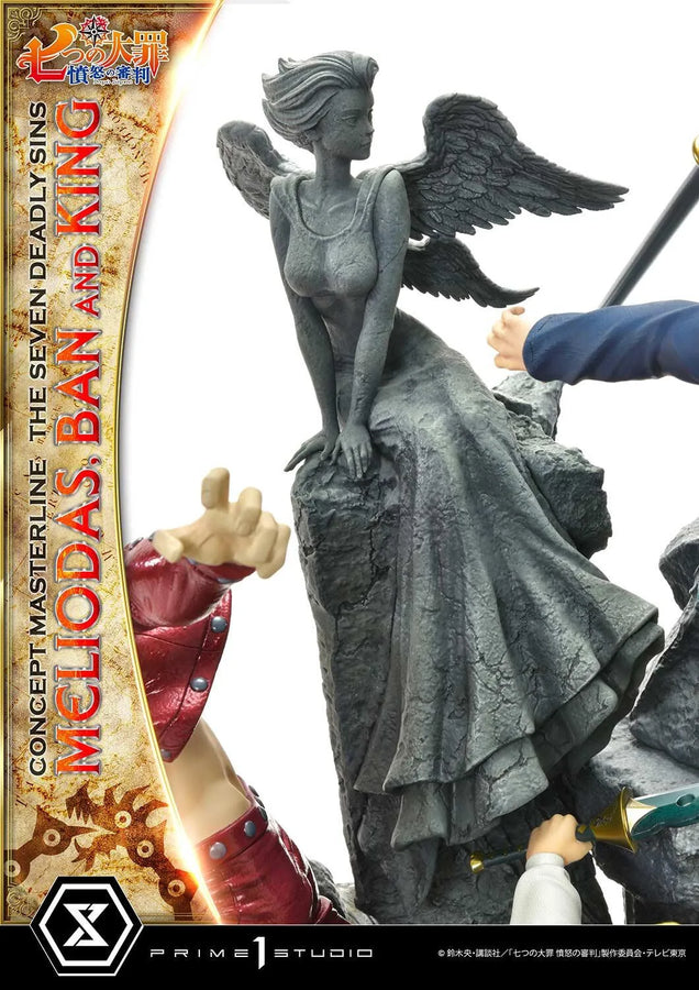 Nanatsu no Taizai: Fundo no Shinpan - Ban - King - Meliodas - Concept Masterline (CMNTZ-01) - 1/6 (Prime 1 Studio)ㅤ – Prime 1 Studio – ActionFigureBrasil