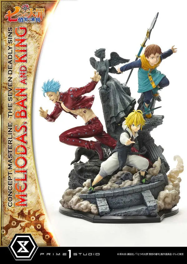 Nanatsu no Taizai: Fundo no Shinpan - Ban - King - Meliodas - Concept Masterline (CMNTZ-01) - 1/6 (Prime 1 Studio)ㅤ – Prime 1 Studio – ActionFigureBrasil