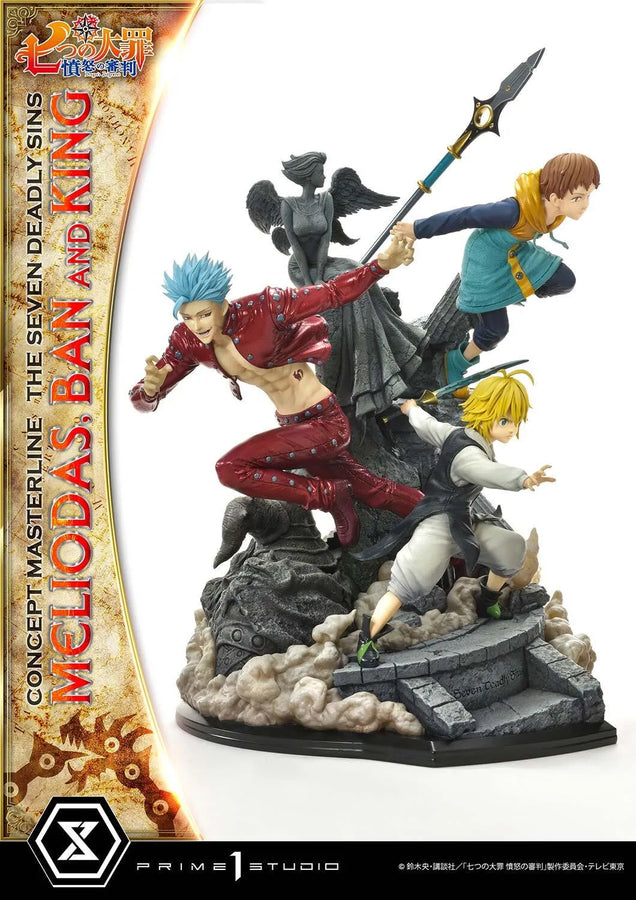 Nanatsu no Taizai: Fundo no Shinpan - Ban - King - Meliodas - Concept Masterline (CMNTZ-01) - 1/6 (Prime 1 Studio)ㅤ – Prime 1 Studio – ActionFigureBrasil