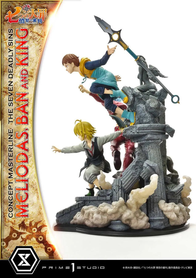 Nanatsu no Taizai: Fundo no Shinpan - Ban - King - Meliodas - Concept Masterline (CMNTZ-01) - 1/6 (Prime 1 Studio)ㅤ – Prime 1 Studio – ActionFigureBrasil