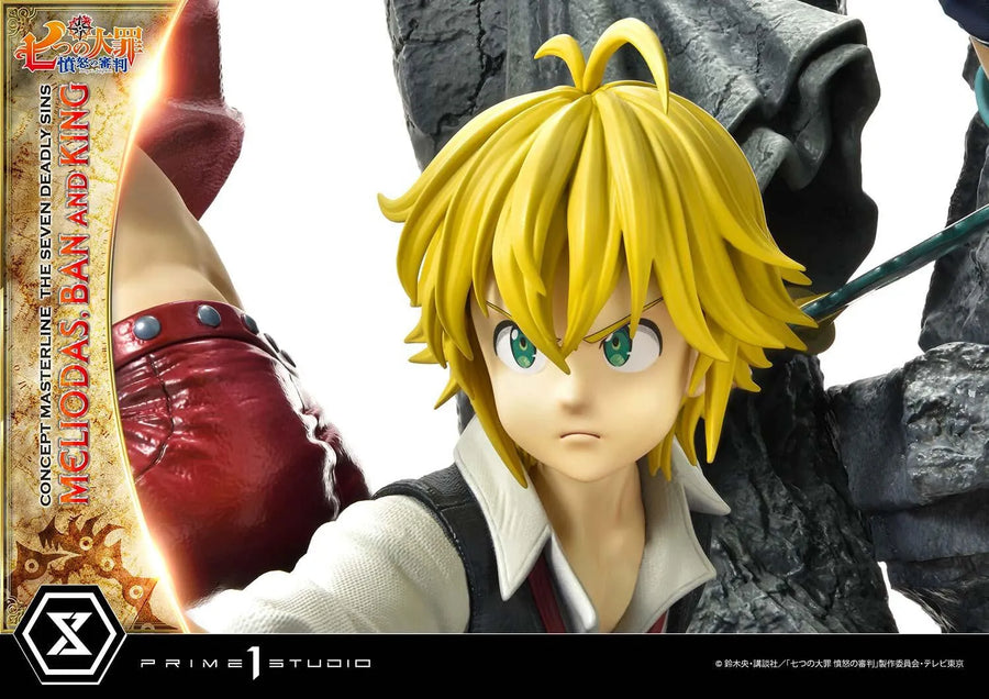 Nanatsu no Taizai: Fundo no Shinpan - Ban - King - Meliodas - Concept Masterline (CMNTZ-01) - 1/6 (Prime 1 Studio)ㅤ – Prime 1 Studio – ActionFigureBrasil