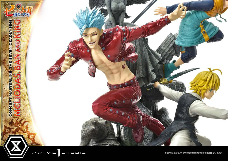 Nanatsu no Taizai: Fundo no Shinpan - Ban - King - Meliodas - Concept Masterline (CMNTZ-01) - 1/6 (Prime 1 Studio)ㅤ – Prime 1 Studio – ActionFigureBrasil