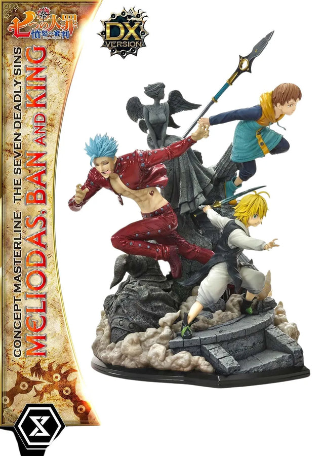 Nanatsu no Taizai: Fundo no Shinpan - Ban - King - Meliodas - Concept Masterline (CMNTZ-01DX) - 1/6 - DX Version (Prime 1 Studio)ㅤ – Prime 1 Studio – ActionFigureBrasil