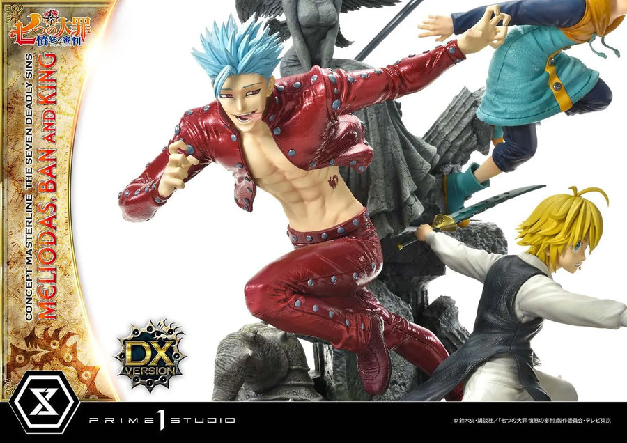 Nanatsu no Taizai: Fundo no Shinpan - Ban - King - Meliodas - Concept Masterline (CMNTZ-01DX) - 1/6 - DX Version (Prime 1 Studio)ㅤ – Prime 1 Studio – ActionFigureBrasil