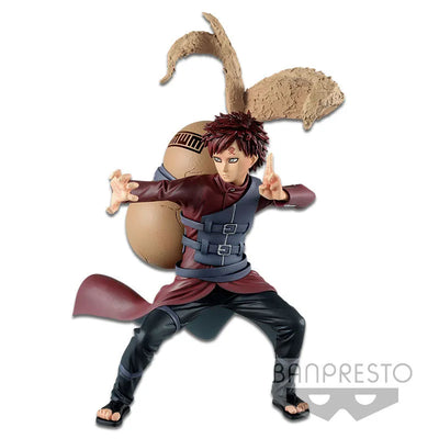 NARUTO Shippuden VIBRATION STARS -GARA & UZUMAKI NARUTO- (A: Gaara) (Game-prize)ㅤ – Bandai Spirits – ActionFigureBrasil — ângulo diferente