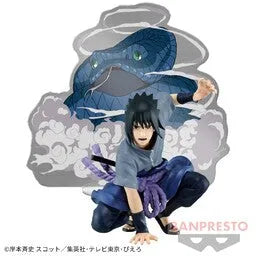 Naruto Shippuuden - Aoda - Uchiha Sasuke - Panel Spectacle -Aratanaru Sansukumi- (Bandai Spirits)ㅤ – Bandai Spirits – ActionFigureBrasil