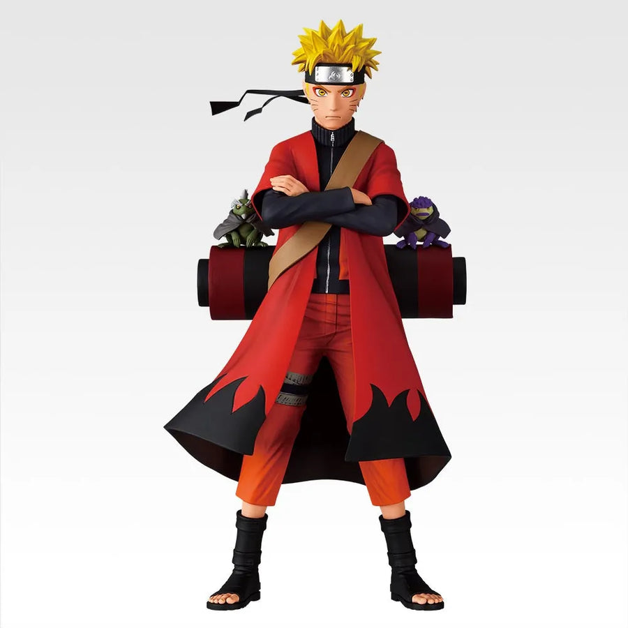 Naruto Shippuuden - Fukasaku - Shima - Uzumaki Naruto - Ichiban Kuji - Ichiban Kuji Naruto Shippuuden Rinne no Nageki to Heiwa no Kakehashi (A Prize) - Masterlise (Bandai Spirits)ㅤ – Bandai Spirits – ActionFigureBrasil