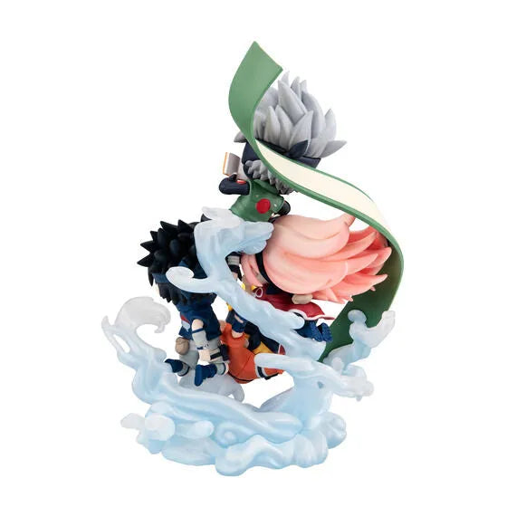 Naruto Shippuuden - Haruno Sakura - Hatake Kakashi - Uchiha Sasuke - Uzumaki Naruto - FigUnity (MegaHouse) [Shop Exclusive]ㅤ – MegaHouse – ActionFigureBrasil