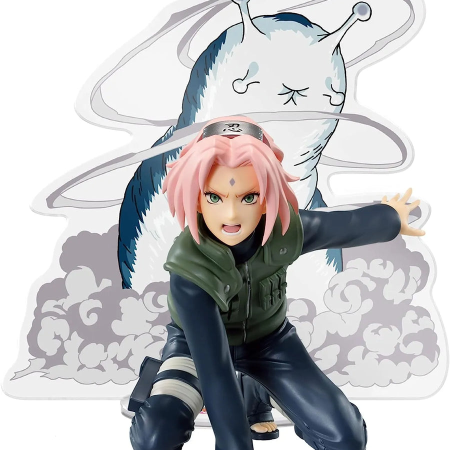 Naruto Shippuuden - Haruno Sakura - Katsuyu - Panel Spectacle -Aratanaru Sansukumi- (Bandai Spirits)ㅤ – Bandai Spirits – ActionFigureBrasil