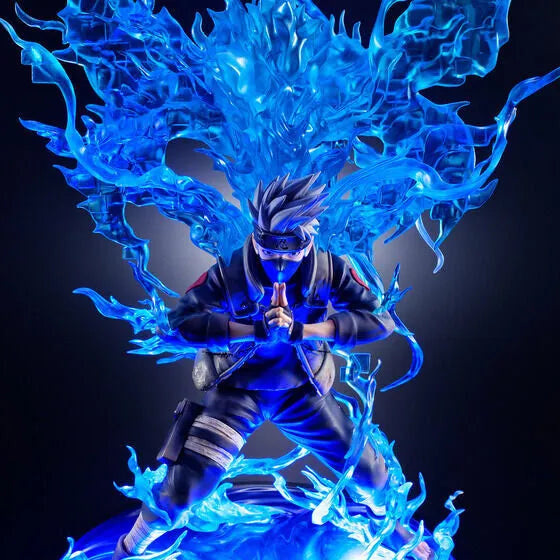 Naruto Shippuuden - Hatake Kakashi - Precious G.E.M. - Susanoo Ver., With LED Base Stand (MegaHouse) [Shop Exclusive]ㅤ – MegaHouse – ActionFigureBrasil