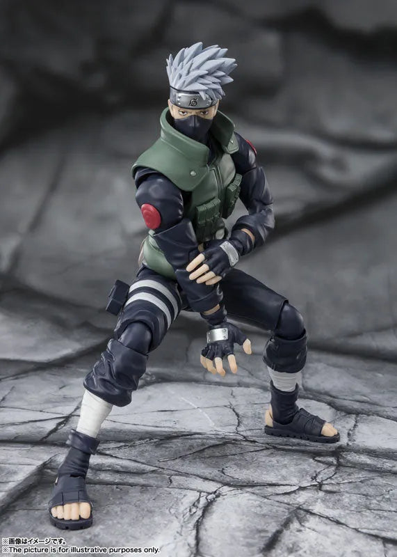 Naruto Shippuuden - Hatake Kakashi - S.H.Figuarts - The Famed Sharingan Hero (Bandai Spirits)ㅤ – Bandai Spirits – ActionFigureBrasil