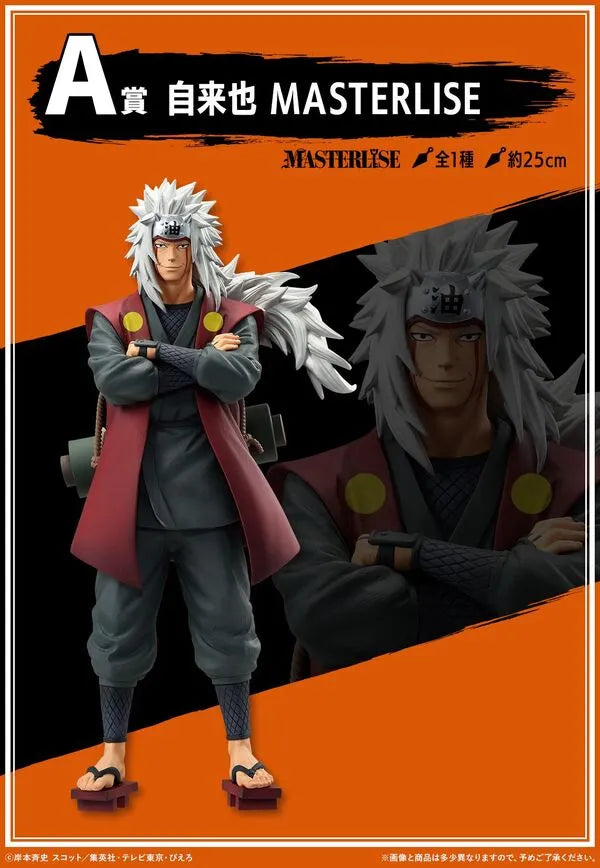 Naruto Shippuuden - Jiraiya - Ichiban Kuji Naruto Shippuden Legendary Sannin (A Prize) - Masterlise (Bandai Spirits)ㅤ – Bandai Spirits – ActionFigureBrasil