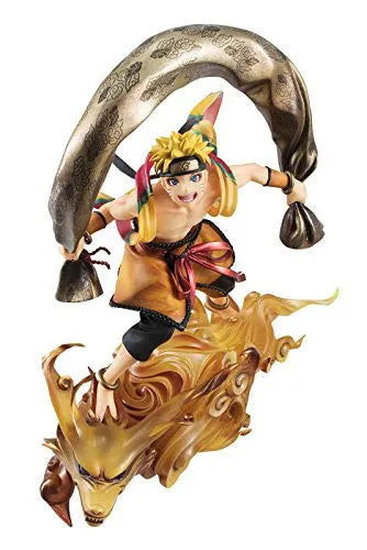 Naruto Shippuuden - Kyuubi - Uzumaki Naruto - G.E.M. Remix - Fuujinㅤ – MegaHouse – ActionFigureBrasil