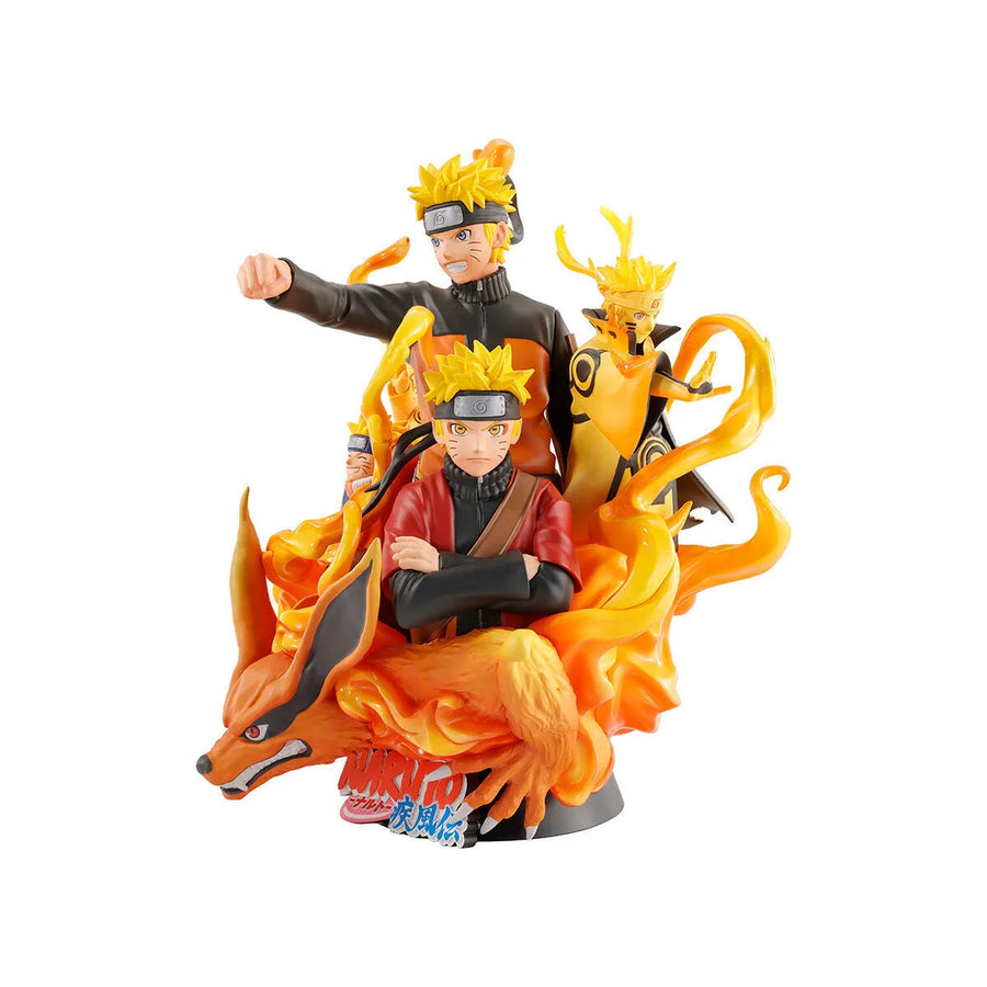 Naruto Shippuuden - Kyuubi - Uzumaki Naruto - Puchirama DX - Puchirama DX Naruto -Shippuden- Naruto Special - Puchirama Series (MegaHouse) [Shop Exclusive]ㅤ – MegaHouse – ActionFigureBrasil