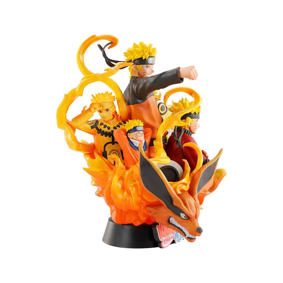 Naruto Shippuuden - Kyuubi - Uzumaki Naruto - Puchirama DX - Puchirama DX Naruto -Shippuden- Naruto Special - Puchirama Series (MegaHouse) [Shop Exclusive]ㅤ – MegaHouse – ActionFigureBrasil