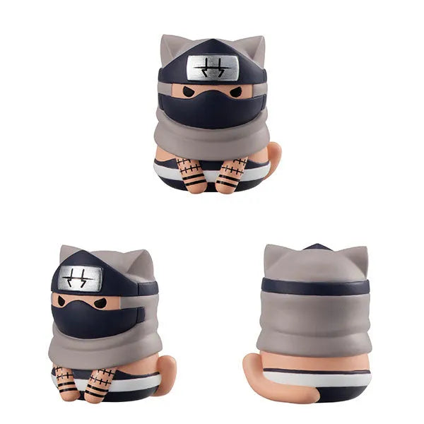 Naruto Shippuuden - Mega Cat Project - Nyaruto! Naruto Shippuuden “Akatsuki” to Zenmen Taiketsu! Konohagakure no Sato no Koubou-hen! - Set Of 8 (MegaHouse)ㅤ – MegaHouse – ActionFigureBrasil