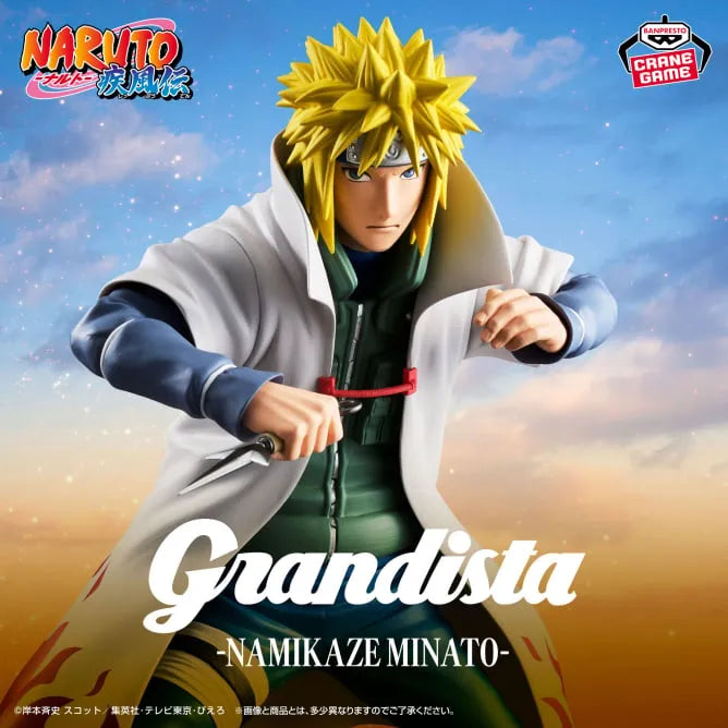 Naruto Shippuuden - Namikaze Minato - Grandista (Bandai Spirits)ㅤ – Bandai Spirits – ActionFigureBrasil