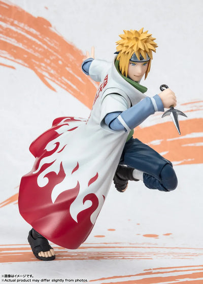 Naruto Shippuuden - Namikaze Minato - S.H.Figuarts - NARUTOP99 Edition (Bandai Spirits)ㅤ – Bandai Spirits – ActionFigureBrasil — ambientada