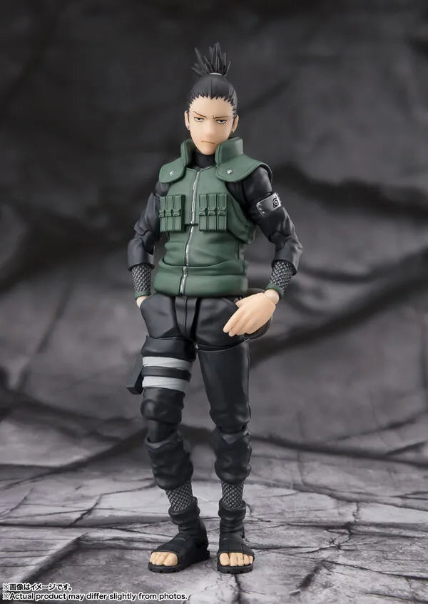 Naruto Shippuuden - Nara Shikamaru - S.H.Figuarts - Brilliant Strategist (Bandai Spirits)ㅤ – Bandai Spirits – ActionFigureBrasil