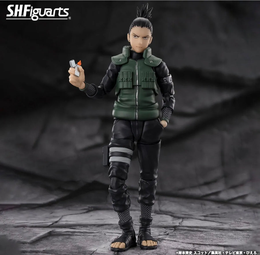 Naruto Shippuuden - Nara Shikamaru - S.H.Figuarts - Brilliant Strategist (Bandai Spirits)ㅤ – Bandai Spirits – ActionFigureBrasil