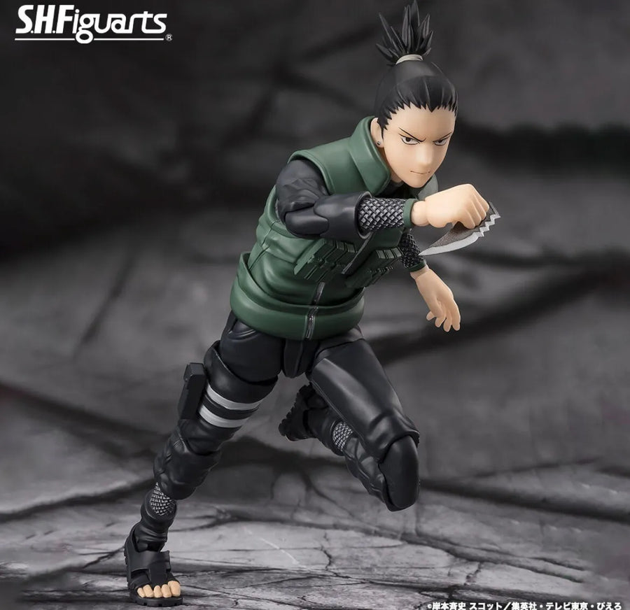 Naruto Shippuuden - Nara Shikamaru - S.H.Figuarts - Brilliant Strategist (Bandai Spirits)ㅤ – Bandai Spirits – ActionFigureBrasil