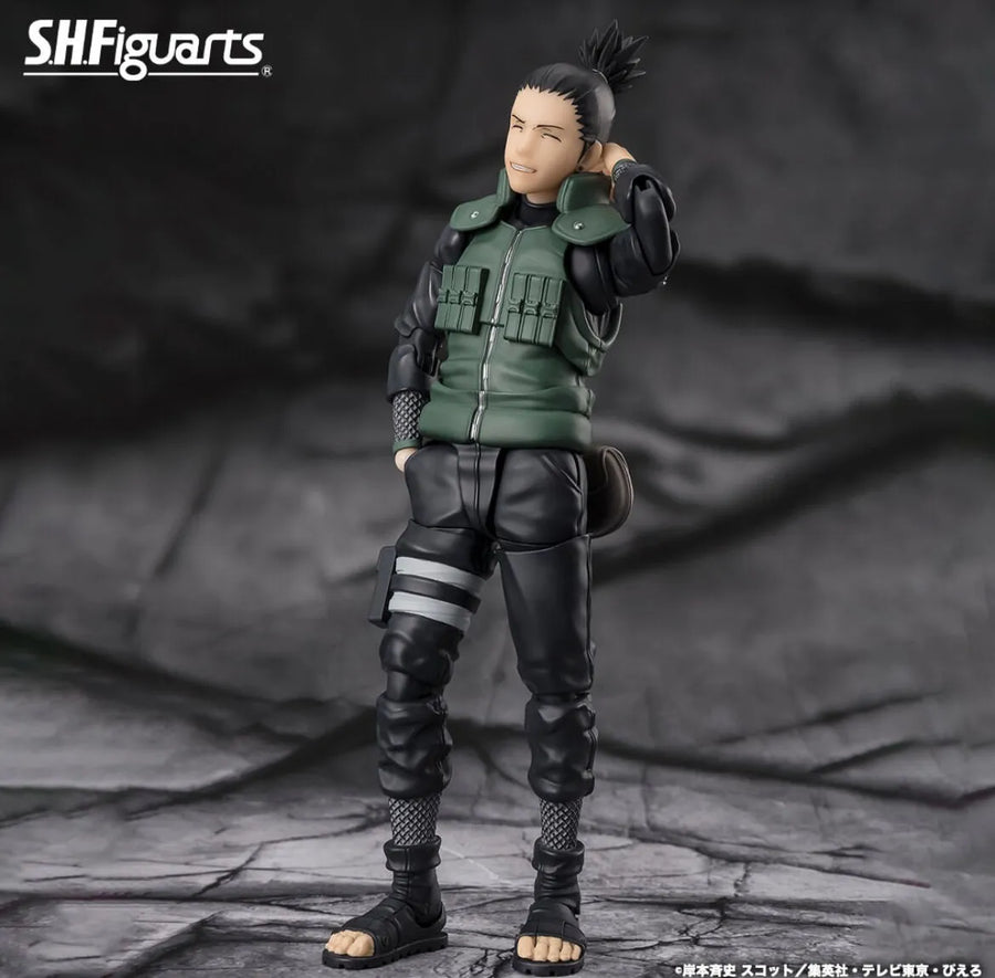 Naruto Shippuuden - Nara Shikamaru - S.H.Figuarts - Brilliant Strategist (Bandai Spirits)ㅤ – Bandai Spirits – ActionFigureBrasil