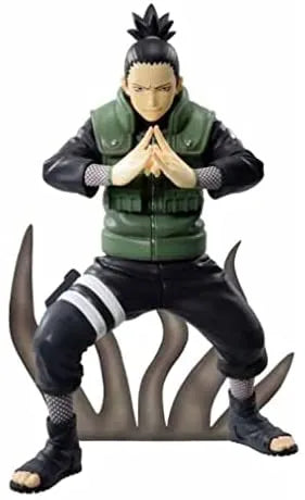 Naruto Shippuuden - Nara Shikamaru - Vibration Stars (Bandai Spirits)ㅤ – Bandai Spirits – ActionFigureBrasil — ângulo diferente