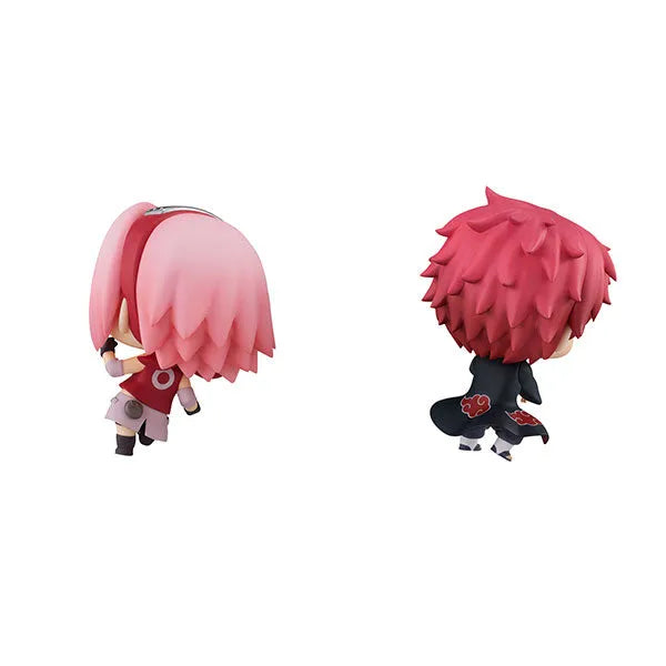 Naruto Shippuuden - Sasori - Haruno Sakura - Chimi Mega Buddy! - Battle Set of 2 Figures (MegaHouse)ㅤ – MegaHouse – ActionFigureBrasil