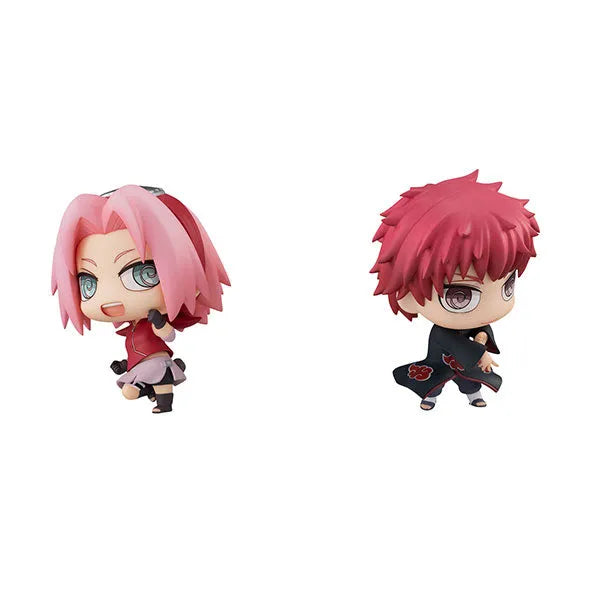 Naruto Shippuuden - Sasori - Haruno Sakura - Chimi Mega Buddy! - Battle Set of 2 Figures (MegaHouse)ㅤ – MegaHouse – ActionFigureBrasil